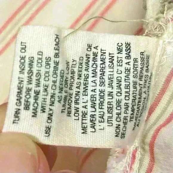 Anthropologie Floreat Stripe Button Down Blouse For Women Size 2 - Picture 9 of 9